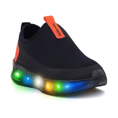 TENIS NOVOPE C/LED 08/2023 30001290 PRETO/LJA/FUME na internet