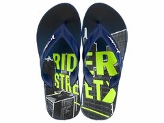 CHINELO RIDER 08/2023 12107 AZUL/VERDE