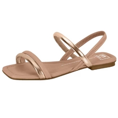 SANDALIA MOLECA 08/2023 5462111 OURO ROSADO/NUDE - comprar online