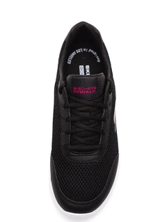 TENIS SKECHERS 08/2023 GO WALK JOY 124088 PRETO/ROSA - comprar online