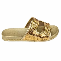 TAMANCO MOLEKINHA 09/2023 2341205 GLITTER DOURADO