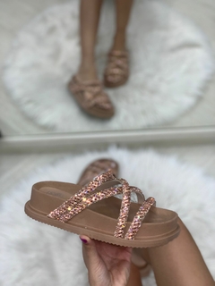 CHINELO HARTY 10/2023 350 CRISTAL/ROSE - loja online