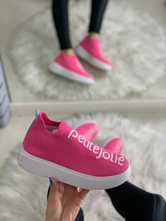 TENIS PETITE JOLIE 10/2023 PJ6420 PINK/LOGO - loja online