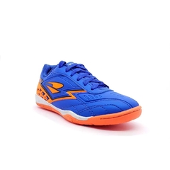 TENIS DRAY INFANTIL FUTSAL 10/2023 396 AZUL/LARANJA - comprar online