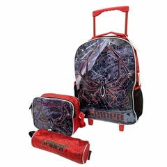 MOCHILA WINCK HOMEM ARANHA C/RODINHA 02/2024 BPD23505 VERM/PTO - comprar online