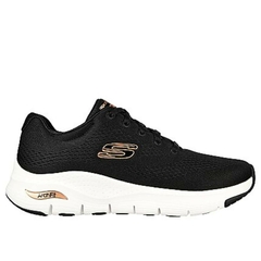 TENIS SKECHERS ARCH FIT BIG APPEAL 02/2024 149057 PRETO/ROSA/DOUR