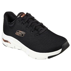 TENIS SKECHERS ARCH FIT BIG APPEAL 02/2024 149057 PRETO/ROSA/DOUR na internet