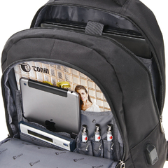 MOCHILA TONIN EXECUTIVO 02/2024 2070 PRETO - loja online