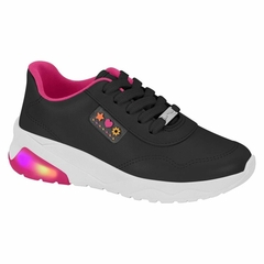 TENIS MOLEKINHA C/LED 03/2024 2571204 PRETO/PINK