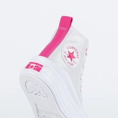 TENIS ALL STAR MOVE 03/2024 CK11240002 PRATA/FUCSIA/BCO - HARTY CALÇADOS