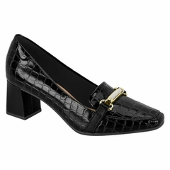 SAPATO BEIRA RIO 03/2024 4314104 PRETO/CROCO