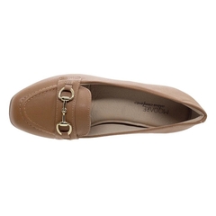 SAPATO MODARE MOCASSIM SALTO BLOCO 7373114 CAMEL - HARTY CALÇADOS