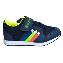 TENIS BOTINHO C/VELCRO 04/2024 BT724 MHO/VERDE NEON