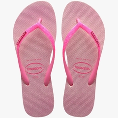 CHINELO HAVAIANAS SLIM IRIDESCENT PINK LEMONADE