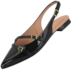 SAPATO VIZZANO SLINGBACH 1206296 PRETO/VERNIZ - comprar online