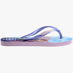 Chinelo Havaianas Kids Slim Princess Roxo Fantasy - loja online