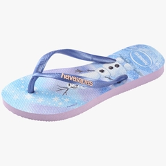 Imagem do Chinelo Havaianas Kids Slim Princess Roxo Fantasy