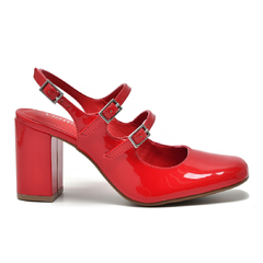 SAPATO VIA MARTE SLINGBACK 04/2024 062-005 SCARLET