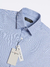 Camisa Slim - Xadrez Mini - Algodão Pima - Azul - comprar online