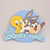 Big Placa Porta Chocolate - Looney Tunes (12 cm)