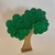 Árvore MDF com Glitter (14,5cm) - comprar online