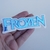 Aplique Frozen (fundo branco 10cm)