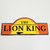 Placa The Lion King 12cm