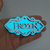 Placa Frozen Luxuosa (9cm) - comprar online