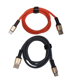 CABLE USB V8 3.0A METAL & GOMA SÚPER RÁPIDO - comprar online