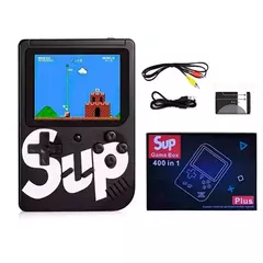 CONSOLA SUP GAME BOX 400 JUEGOS EN 1 PLUS MINI