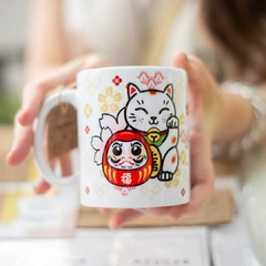 Tazas- Maneki Neko Daruma