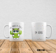 Tazas- Los odio a todos gato - comprar online