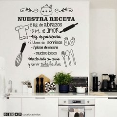 Cocina - Nuestra receta