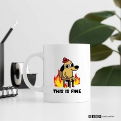 Tazas- Combo Taza + Pad This is fine