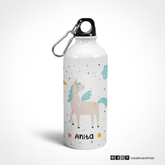Hoppy Botella deportiva de aluminio Unicornio - comprar online