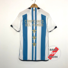 camiseta seleccion argentina campeones (DETALLE) en internet