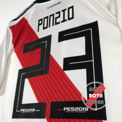 camiseta titular 2019 con dorsal en internet