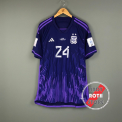 camiseta suplente selección argentina mundial qatar 2022
