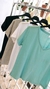 Remera jersey c/v manga corta talle L - comprar online