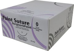 Fio de Sutura SURGISORBPOINT Ácido Poliglicólico Violeta 70cm (AGULHA 3/8 DE CÍRCULO CORPO CILÍNDRICO PONTA CÔNICA DE 30MM) - comprar online