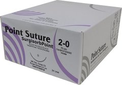 Fio de Sutura SURGISORBPOINT Ácido Poliglicólico Violeta 70cm (AGULHA 3/8 DE CÍRCULO CORPO CILÍNDRICO PONTA CÔNICA DE 30MM) na internet