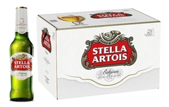 Stella Artois porrón 330cc. Pack x 24