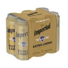 Imperial Extra Lager Lata 473ml. Pack x24
