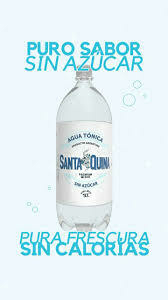 Santa Quina agua tónica Sin Azúcar 1 litro