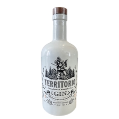 Gin Territorio 750cc botella vidrio (Comodoro)