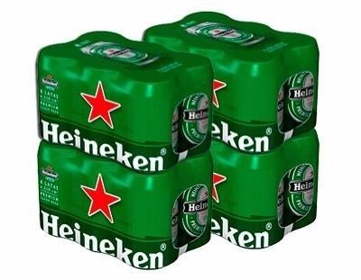 Heineken Lata 473ml. Pack 24 Latas