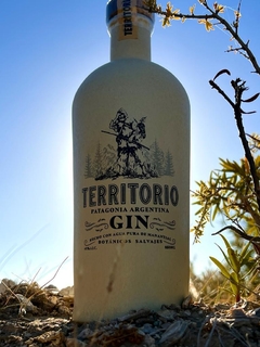 Gin Territorio 750cc botella cerámica (Comodoro) - TiendaVinos