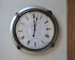 Reloj De Pared Chapa Industrial Náutico Ø51 Cm en internet