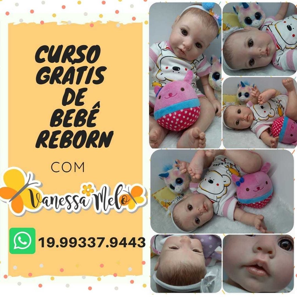 KIT AULA MEU PRIMEIRO BEBÊ REBORN