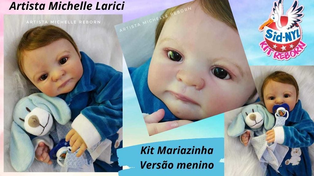 Mini bebê reborn menino – O Mundo da Nuvem